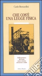 Che cos'è una legge fisica. Dall'esperienza alla teoria, senso comune, astrazione e realtà libro