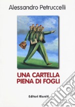 Una cartella piena di fogli libro