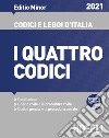 i quattro codici 2021. Ediz. minore libro