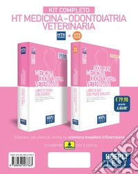 Hoepli test. Medicina odontoiatria veterinaria. Kit completo: Libro di teoria con esercizi-6000 Quiz con prove simulate. Con Contenuto digitale per download libro