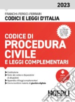 Codice di procedura civile e leggi complementari 2023 libro usato