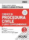 Codice di procedura civile e leggi complementari 2023 libro