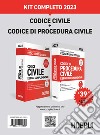 Kit completo Codice civile e Codice di procedura civile 2023 libro