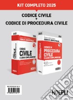 Codice civile e Codice di procedura civile 2025. Kit completo libro