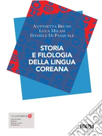 Storia e filologia della lingua coreana libro