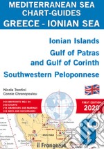 Greece, Ionian sea. Ionian Islands, Gulf of Patras and Gulf of Corinth Southwestern Peloponnese. Mediterranean sea chart-guides libro