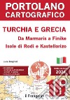 Portolano cartografico. Turchia e Grecia: da Marmaris a Finike, Isole di Rodi e Kastellorizo. Con espansione online libro di Tonghini Luca Bresciani L. (cur.)