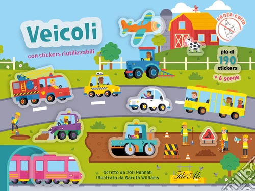 Veicoli. Con adesivi. Ediz. a colori