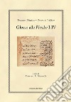 Glosse alle Pitiche I-IV. Ediz. critica libro