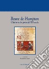 Beuve de Hampton. Chanson de geste del XII secolo. Ediz. critica libro