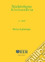 Alessandria. Rivista di glottologia (2019). Ediz. critica. Vol. 13
