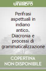 Perifrasi aspettuali in indiano antico. Diacronia e processi di grammaticalizzazione libro