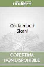 Guida monti Sicani