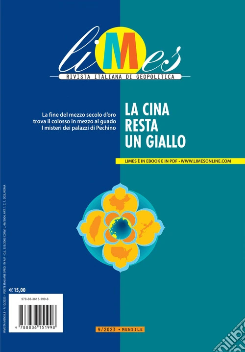Limes. Rivista italiana di geopolitica (2023). Vol. 9: La Cina resta un giallo