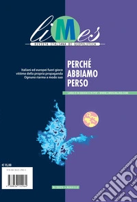 Limes. Rivista italiana di geopolitica (2025). Vol. 8: Perché abbiamo perso libro