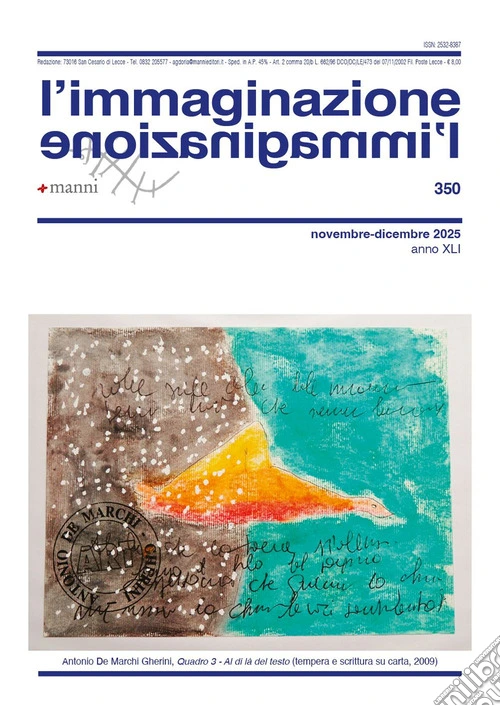 L'immaginazione (2025). Vol. 350: Novembre-dicembre