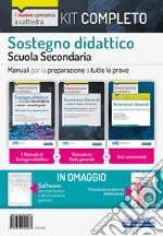 Kit completo sostegno didattico Scuola secondaria. Test + Manuali per tutte le prove concorsuali del concorso a cattedra in sostegno didattico. Con estensioni online. Con software di simulazione. Con Libro: Risonanze emotive in adolescenza libro