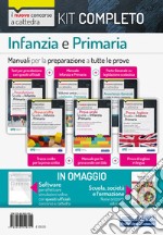 Kit completo concorso a cattedra scuola infanzia e primaria. Per la preparazione completa a tutte le prove selettive. Con software di simulazione libro