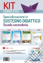 Kit completo specializzazione sostegno didattico Scuola Secondaria. Eserciziari, manuale e tracce svolte per tutte le prove. Con e-book. Con software di simulazione libro