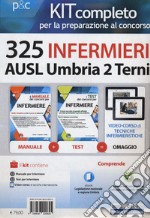 Kit completo per la preparazione al concorso 325 infermieri AUSL Umbria 2 Terni. Con Software di simulazione. Con e-book. Con Video libro