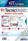 Kit 91 tecnici prevenzione ministero salute libro di Di Placido Alfredo Gabriele