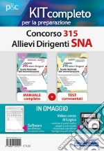 Concorso 315 allievi dirigenti SNA. Kit completo per la preparazione. Con aggiornamento online. Con software di simulazione. Con videocorso libro