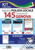 Kit concorso 145 agenti di polizia municipale Comune di Genova. Manuale, test e software di esercitazione per tutte le prove. Con Contenuto digitale per download e accesso on line libro