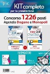 Kit preselezione concorso 1226 posti Agenzia Dogane e Monopoli. Manuale, test commentati, simulatore e video-corso. Con ebook. Con estensioni online. Con software di simulazione. Con videocorso di logica libro