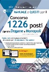 Concorso 1226 posti Agenzia Dogane e Monopoli 2020. Manuale e quesiti per la preselezione. Con simulatore. Con video corso di logica libro