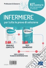 Kit completo per concorsi per infermiere. Manuale completo per tutte le fasi di selezione-Test e procedure per prove scritte e pratiche. Con aggiornamento online. Con software di simulazione libro