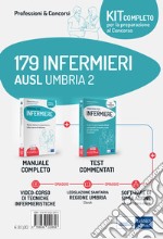 Kit completo per la preparazione al concorso 179 infermieri AUSL Umbria 2. Con e-book. Con software di simulazione. Con Video libro