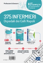 Kit completo per la preparazione al concorso 375 Infermieri Ospedale dei Colli Napoli: Il manuale dei concorsi per infermiere. Guida completa a tutte le prove di selezione-I test dei concorsi per infermiere. Ampia raccolta di quesiti ufficiali per t libro