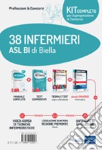 Kit concorso 38 Infermieri ASL BI di Biella. Manuali di teoria ed esercizi commentati per la preparazione completa. Con e-book. Con software di simulazione. Con videocorso libro