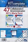 Kit concorso 47 collaboratori amministrativi Ao S. Maria Terni libro