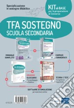 Kit base specializzazione sostegno didattico scuola secondaria. Eserciziari + Manuale + Software + Glossario. Con espansione online. Con software di simulazione libro