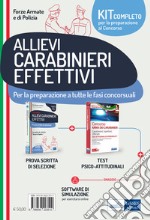 Kit concorso allievi carabinieri effettivi. Con software di simulazione libro