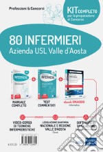 Kit concorso 80 infermieri AUSL Valle d'Aosta libro