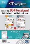 Kit concorso 304 Funzionari MIUR. Ministero dell'Istruzione. Manuale, test di verifica e simulazioni per le prove selettive. Con espansione online. Con software di simulazione libro