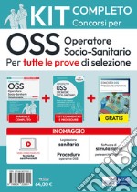 Kit dei concorsi per OSS. Volumi completi per tutte le prove di selezione. Con aggiornamento online. Con software di simulazione libro