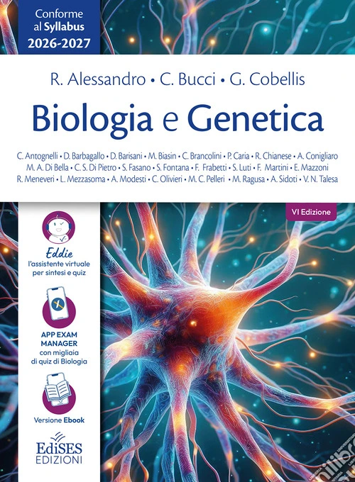 Biologia e genetica. Manuale conforme al Syllabus per il semestre filtro 2026-2027. Con assistente virtuale
