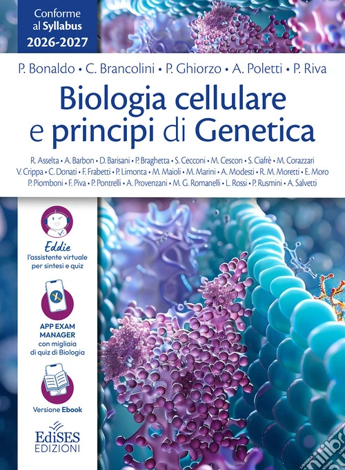 Biologia cellulare e principi di Genetica. Manuale conforme al Syllabus per il semestre filtro 2026-2027. Con assistente virtuale