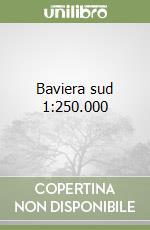 Baviera sud 1:250.000 libro