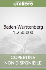 Baden-Wurttenberg 1:250.000 libro