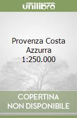 Provenza Costa Azzurra 1:250.000 libro