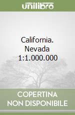 California. Nevada 1:1.000.000 libro