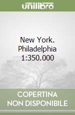 New York. Philadelphia 1:350.000 libro