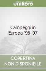 Campeggi in Europa '96-'97 libro