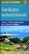 Sardegna settentrionale 1:175.000 libro