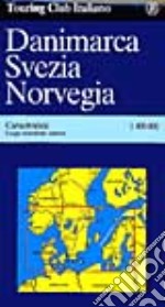 Danimarca. Svezia. Norvegia 1: 800. 000 libro