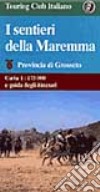 La provincia di Grosseto 1:175.000 libro